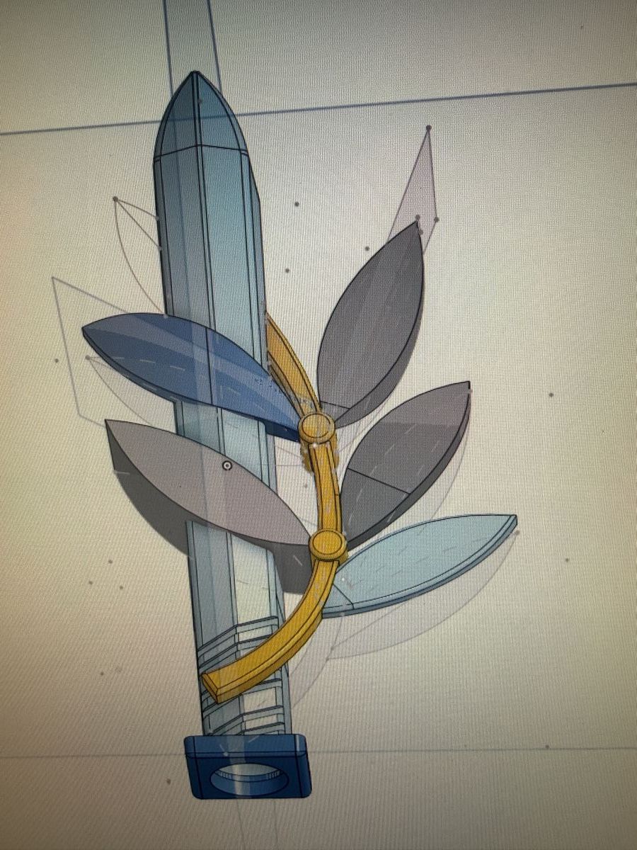 Mezuzah CAD model in OnShape